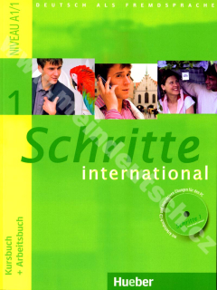 Schritte international 1 - učebnica nemčiny a pracovný zošit vr. audio-CD k PZ