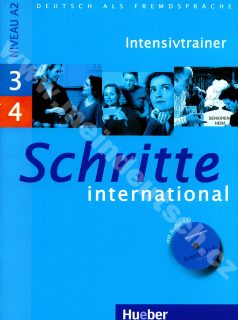 Schritte international 3 a 4 - cvičebnica nemčiny vr. audio-CD (Intensivtrainer)