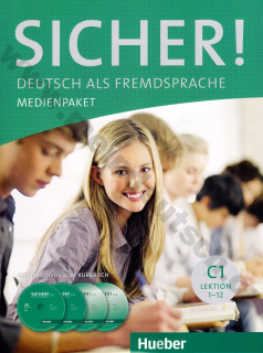 Sicher C1 - paket médií k učebnici (2 audio-CD a 2 DVD)