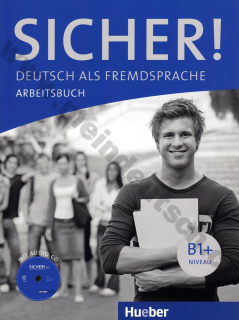 Sicher B1+ - pracovný zošit nemčiny vr. audio-CD