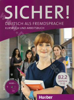 Sicher B2.2 - učebnica nemčiny a prac. zošit vr. audio-CD (lekcie 7-12)