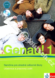 Genau! 1 SK - učebnica nemčiny vr. pracovného zošita a 2 audio-CD (SK verzia)