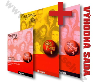 Pingpong 1 Neu - paket SK vydanie (učebnica, pracovný zošit a slovenský glossar)