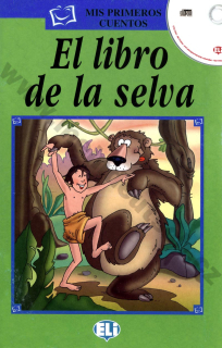 El libro de la selva -zjednodušené čítanie vr. CD v španielčine pre deti