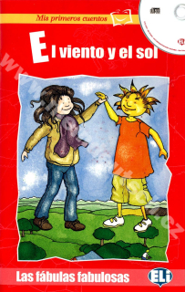 El viento y el sol - zjednodušené čítanie v španielčine vr. CD pre deti