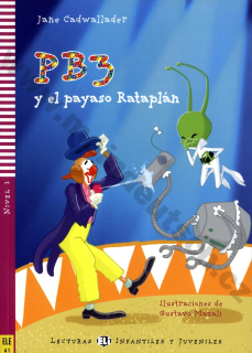 PB3 y el payaso Rataplán -zjednodušené čítanie v španielčine A1 vr. CD