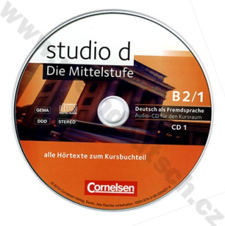 studio d: Die Mittelstufe B2/1 – audio-CD k učebnici nemčiny