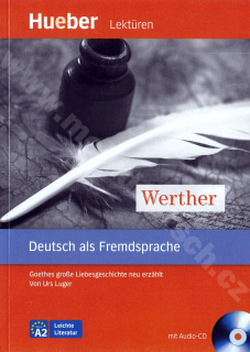 Werther - zjednodušené čítanie v nemčine A2 vr. audio-CD