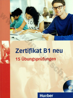 Zertifikat Deutsch 15 modelových testov - cvičebnica k certifikátu + 4 audio-CD