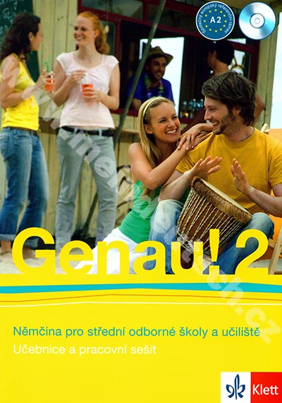 Genau! 2 CZ - učebnica nemčiny vr. pracovného zošita a 2 audio-CD (CZ verzia)