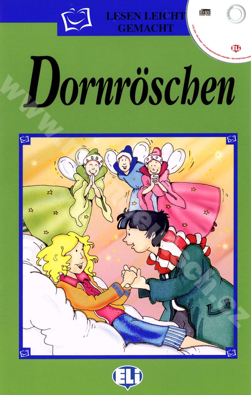 Dornröschen - zjednodušené čítanie vr. CD v nemčine pre deti