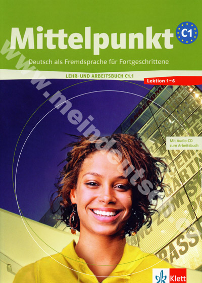 Mittelpunkt C1.1 - 1. diel učebnice nemčiny s pracovným zošitom vr. CD