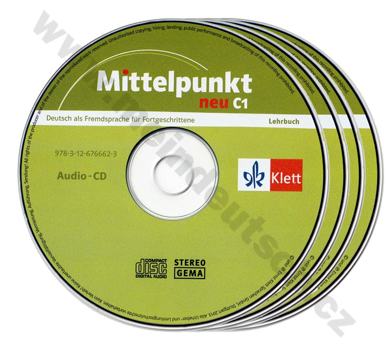 Mittelpunkt neu C1 - 4 audio-CD k učebnici