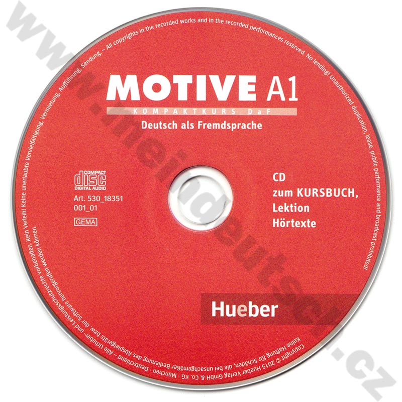Motive A1 - 2 audio-CD s posluchovými textami