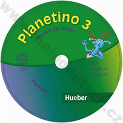 Planetino 3 – 3 audio-CD k 3. dielu učebnice