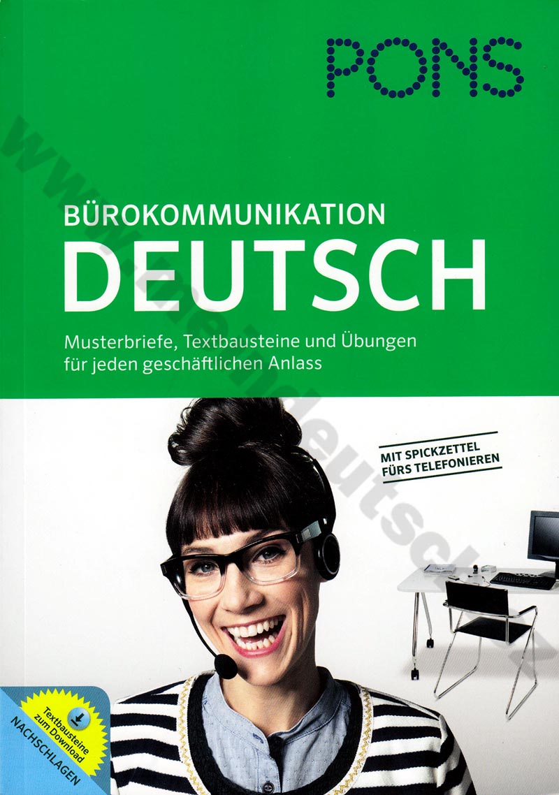 PONS - Bürokommunikation -cvičebnica obchodnej korešpondencie a komunikácie