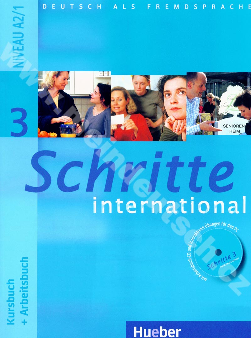 Schritte international 3 - učebnica nemčiny a pracovný zošit vr. audio-CD k PZ
