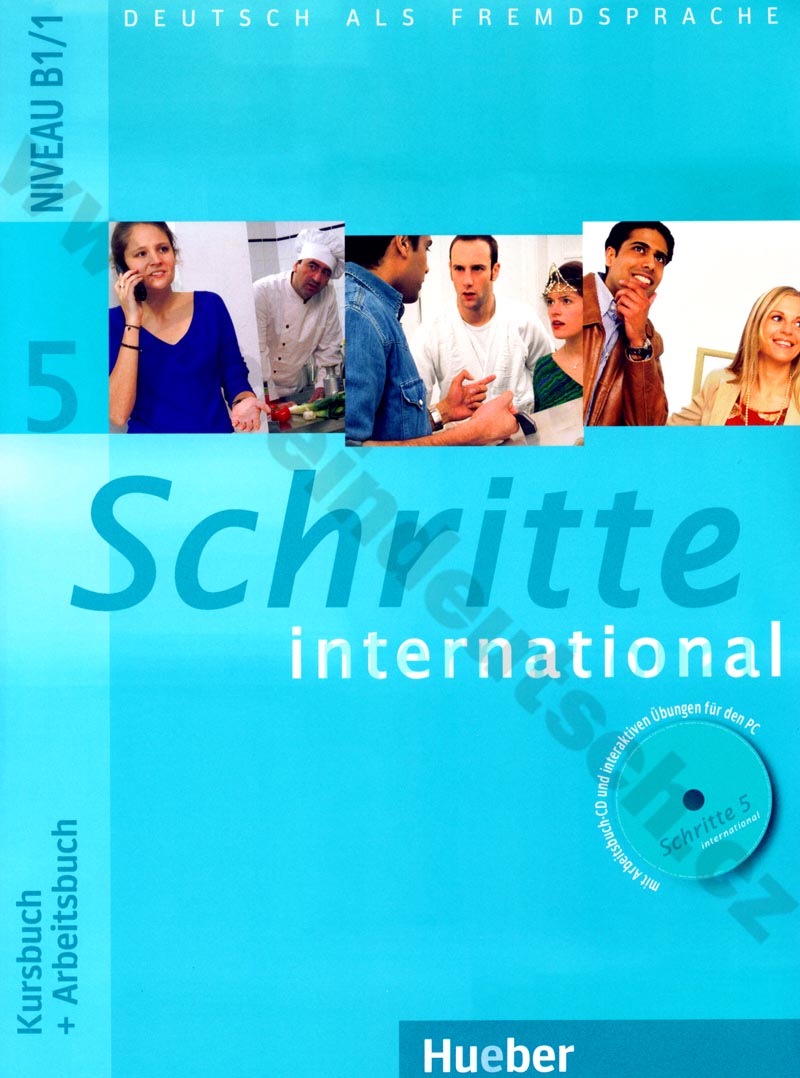 Schritte international 5 - učebnica nemčiny a pracovný zošit vr. audio-CD k PZ