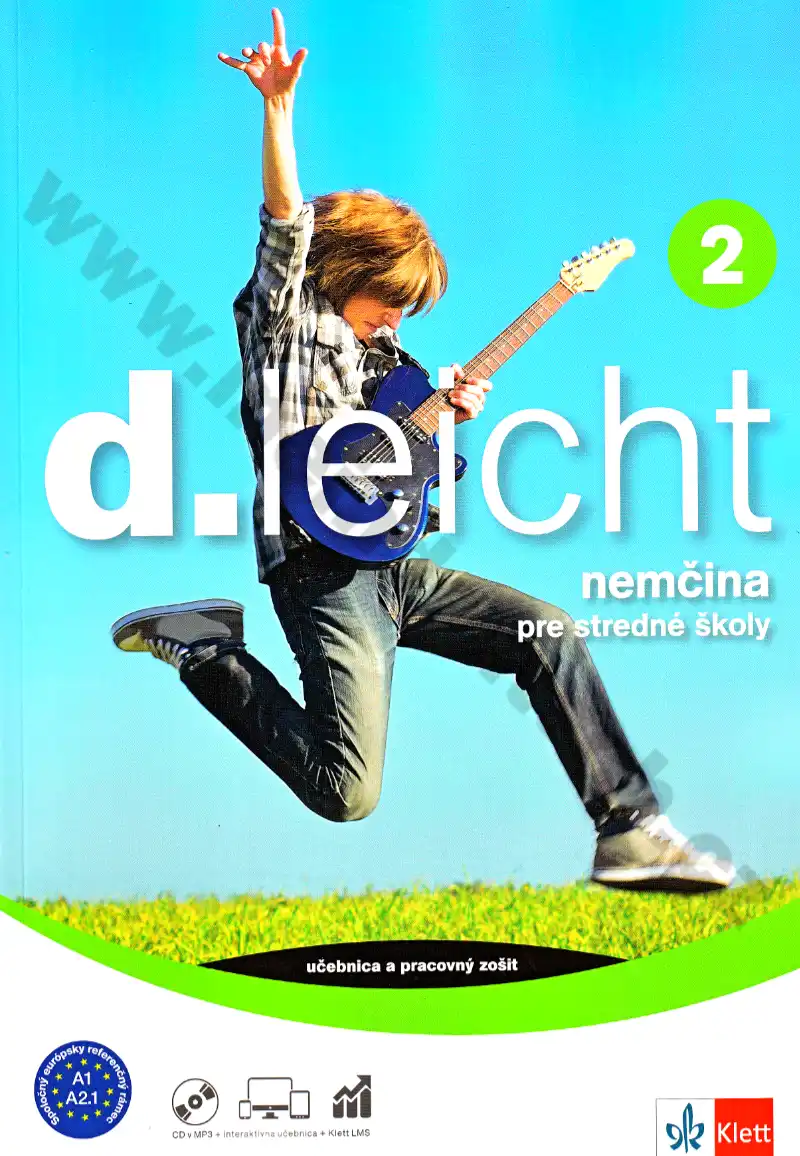 d.leicht 2 -  učebnica a pracovný zošit nemčiny A1-A2.1 (SK verzia)
