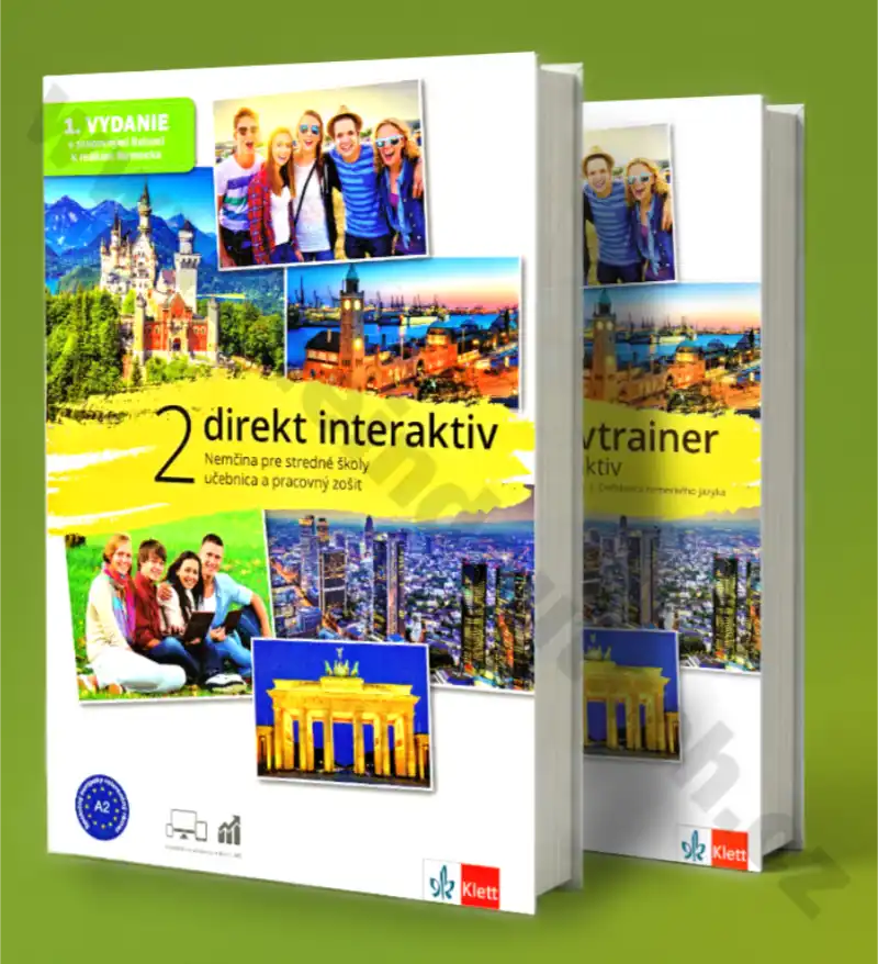 Direkt interaktiv 2 (A2) – balík učebnica s kódem + Intensivtrainer