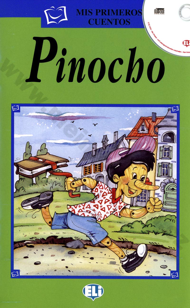 Pinocho -zjednodušené čítanie vr. CD v španielčine pre deti