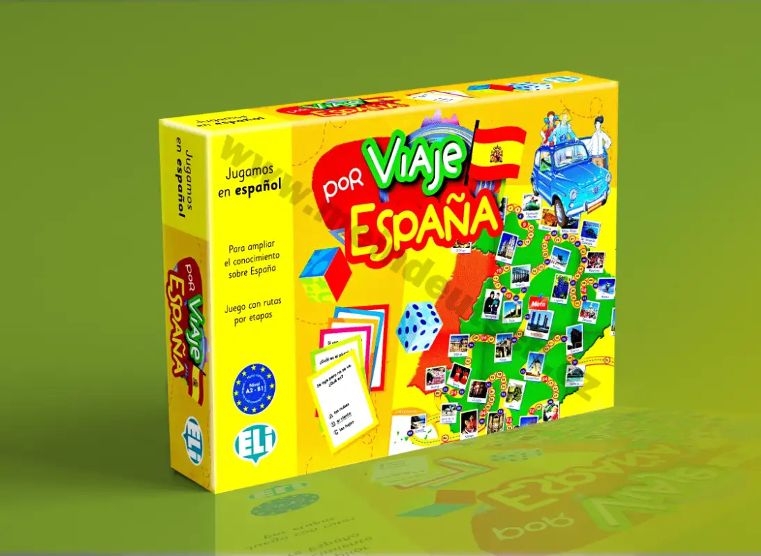 Por viaje España - didaktická hra do výučby španielčiny