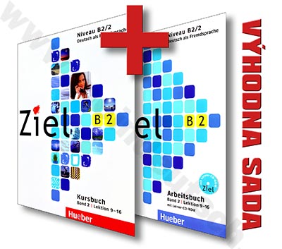 Ziel B2/2 – paket učebnica a pracovný zošit vr. vloženého CD-ROM (lekcie 9-16)