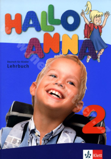Hallo Anna 2 - učebnica nemčiny pre deti vr. 2 audio-CD