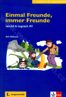 Einmal Freunde, immer Freunde - nemecké čítanie A1 vr. CD