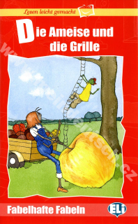 Die Ameise und die Grille - zjednodušené čítanie v nemčine pre deti