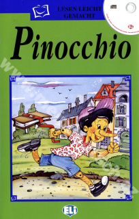 Pinocchio - zjednodušené čítanie vr. CD v nemčine pre deti